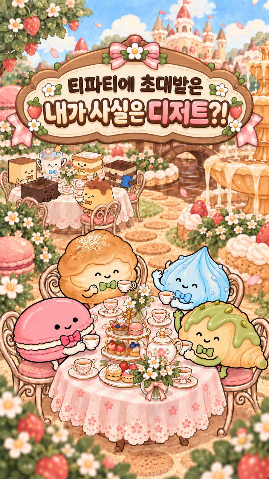 티파티에 초대받은 내가 사실은 디저트?! 테스트 대표 이미지